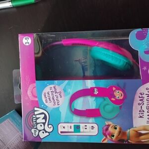 My Little Pony Pink and Teal Headphones